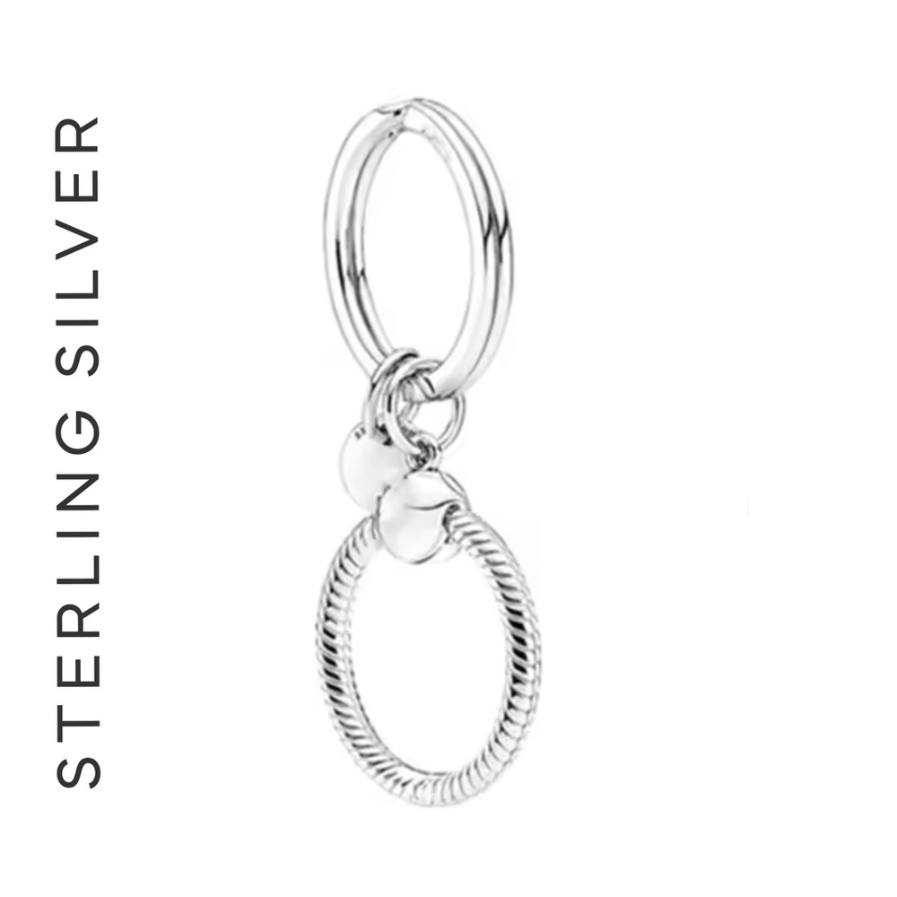 🌟 S925 Sterling Silver Charm Bag Holder